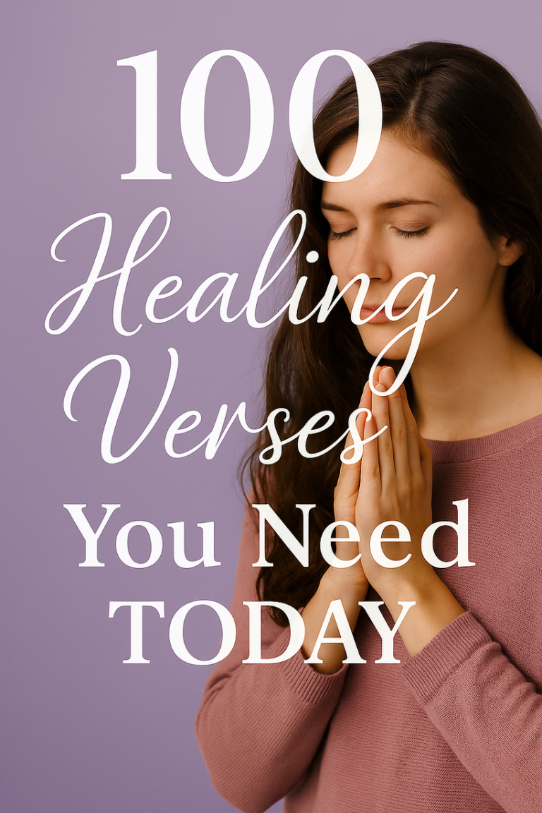 100 Healing Scriptures Her Faith Bridge Bible verses